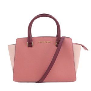 Michael Kors Selma Pink Leather handbag
